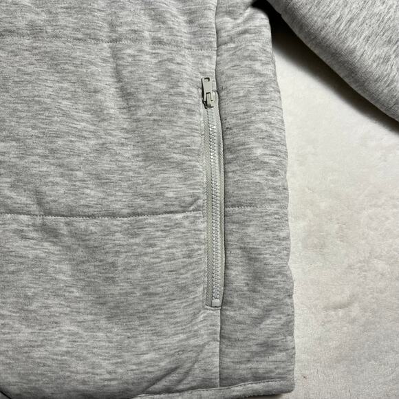 THREE DOTS Quilted Full Zip Puffer Jacket Size Small **SMALL FLAW** Winter - Picture 5 of 10